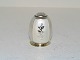 Volmer Bahner & 
Co sterling 
silver.
Small pepper 
shaker with 
white enamel. 
Hallmarked "VB 
...
