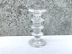 Finnish glass, 
Iittala, 
Candlestick, 
14cm high, 7cm 
in diameter, 
Design Timo 
Sarpaneva * 
Perfect ...