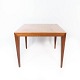 Side table in 
teak of Danish 
design 
manufactured by 
Haslev 
Furniture in 
the 1960s. The 
table is ...