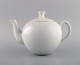 Royal Copenhagen. Salto Service, White. Large teapot. 1960s.
