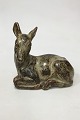 Royal 
Copenhagen 
Stoneware 
Figurine of 
lying young 
deer  No 20506. 
Designed by 
Knud Kyhn. ...