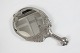 Mogens Ballin 
(1871-1914)
Art and Craft 
hand mirror 
made of pewter
with crane 
motif
Sign. ...