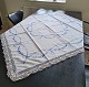 Embroidered tablecloth with Empire patternWith a small finely executed repair - see picture ...