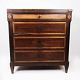 Louis Seize chest of drawers of mahogany with inlaid wood. The chest is in great antique ...