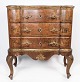 Rococo chest of drawers in walnut from Southern Germany around the 1780s. The chest is in great ...