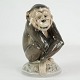 Porcelain 
figure in the 
shape of a 
monkey, no.: 
1055 by Dahl 
Jensen
Dimensions: 13 
x 8 x 8 cm.
