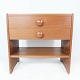 Bedside table 
with drawers in 
teak of Danish 
design 
manufactured by 
PBJ Furniture 
in the 1960s. 
...
