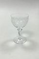 Holmegaard 
Christiansborg 
White Wine 
Glass. Measures 
12.6 cm / 4 
61/64 in.