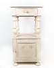 Smaller cabinet with drawer of white painted wood, in great antique condition from the 1920s.H ...