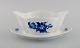 Royal 
Copenhagen Blue 
Flower Braided 
sauce boat on 
fixed stand. 
Model number 
10/8159. Dated 
...