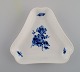 Royal 
Copenhagen Blue 
Flower Braided 
triangular 
dish. Model 
number 10/8278. 
Mid-20th ...