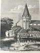 Eiler Jørgensen 
(1838-76):
Vor Frue 
Kirke, Assens 
på Fyn ca. 
1865.
Xylografi på 
papir efter ...