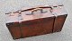 Large leather 
travel 
suitcase, 20th 
century 
Denmark. Heavy 
leather. With 
handle, 3 locks 
and two ...