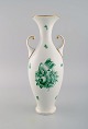 Large Herend 
Green Chinese 
vase in 
hand-painted 
porcelain. 
Mid-20th 
century.
Measures: 33 x 
...