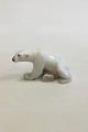 Bing & Grondahl 
Figurine of 
sitting Polar 
Bear No 2217. 
Measures 11 cm 
/ 4 21/64 in.