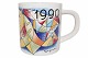 Royal 
Copenhagen, 
large year mug 
from 1990.
Designed by 
Egill Jacobsen.
Factory ...