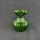 Height 12 cm.
Grass green 
hyacinth glass 
from Fyens 
Glasværk, seen 
in the 
catalogue from 
...