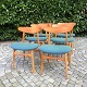Hans J. Wegner 
design chairs. 
Hans J. 
Wegner; A set 
of six design 
chairs, oak and 
teak, ...