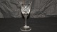 Port wine glass 
#Antique glass 
from Holmegaard 
Glasværk.
With 
diamond-shaped 
fields and tab 
...