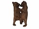 Rare Royal 
Copenhagen 
figurine, two 
brown bears.
Decoration 
number 
1235/824.
Factory ...