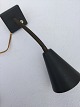Small dark gray wall lamp with flexible arm. Small scratches on the screen otherwise fine ...