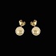 14k Gold Ball 
Earrings - 
Denmark.
Stamped with 
585.
Diam. 0,8 cm.  
/ 0,31 inches
Weight 1,52 
...