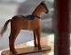 Small, hand made, vintage wooden horse, 10.50 x 
10.50 centimeters