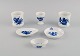 Five parts 
Royal 
Copenhagen Blue 
Flower Braided 
porcelain.
Egg cup, two 
vases and three 
small ...