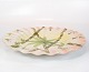 Large dinner 
plate in light 
colors of 
Italian 
porcelain. 
5 x 41 cm.
