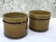 Kähler 
ceramics, 
Flowerpot 
cover, Nr. 
401-9 HAK, 
Yellow glaze, 
10cm in 
diameter, 8cm 
high, ...