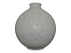 Royal Copenhagen blanc de chine porcelain, vase with persons.Decoration number 4118.This ...