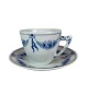 Coffee cup with 
saucer, no.: 
102, in Empire 
by B&G. 
6 x 7 cm.
13 cm.
