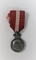 Miniature Pro Dania 1940-45. King Christian the X's Medal of Freedom. Diameter 15 mm.