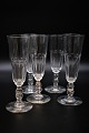Old French 
champagne 
flutes in 
crystal glass 
with fine base 
and classic 
sanding. 
H:17,5cm. ...