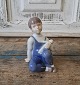B&G Figure, Boy 
with doll 
No. 2400, 
Factory frist
Height 11.5 
cm.
Design: Claire 
Weiss