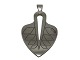 N.E. From 
sterling 
silver, large 
moderne pendant 
from around 
1950 to 1960.
Hallmarked 
"N.E. ...
