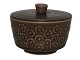 Kronjyden/Bing & Grondahl Umbra stoneware, lidded sugar bowl.Designed by Jens Harald ...