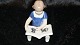 Royal Copenhagen #Else reads in book
Deck # 089
1 Sorting
Height 9.5 cm