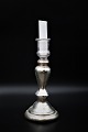 1800 Century candlestick in Mercury silver glass with fine patina. Height:23cm.