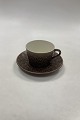 Bing & Grondahl 
Kronjyden Umbra 
Azur Coffee Cup 
and Saucer. Cup 
measures 8.5 cm 
/ 3 11/32 in. x 
...