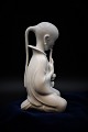 Royal 
Copenhagen 
porcelain 
figure in Blanc 
de Chine by 
opium smoker, 
design Arno 
Malinowski ...
