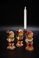 Small old 
painted elves 
carrying a 
small Christmas 
candle. 
Height: 11cm. 
(4 pcs ...