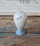 B&G Blue Tone 
Hotel porcelain 
salt shaker
Factory first 
Height 7.5 cm.
Stock: 2