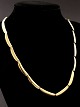14 carat gold 
necklace 42.5 
cm. 11.5 gr. 
From jeweler 
Th. skat-Rørdam 
Copenhagen item 
no. 478315