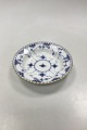 Royal 
Copenhagen Blue 
Fluted Full 
Lace Deep Plate 
with Gold No 
1078. Measures 
19,5cm / 7.67 
in. ...