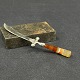 Length 10.5 cm.
Nice little 
paper knife 
from the 
beginning of 
the 20th 
century with a 
handle ...