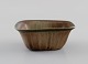 Gunnar Nylund 
(1904-1997) for 
Rörstrand. Bowl 
in glazed 
ceramics. 
Beautiful glaze 
in light earth 
...