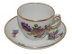 Royal 
Copenhagen Full 
Saxon Flower, 
coffee cup with 
matching 
saucer.
Decoration 
number ...
