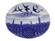 Royal 
Copenhagen 
Commemorative 
plate from 
1904, View of 
Copenhagen 
Towers and 
birds. The ...