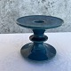Kähler 
ceramics, 
Candlestick, 
Blue glaze, 9cm 
in diameter, 
7.5cm high, no. 
357–9, Design 
Nils ...